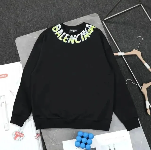 Balenciaga Crewneck Sweatshirt Neon Logo