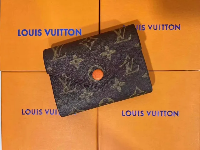 Louis Vuitton Compact Wallet Monogram Canvas