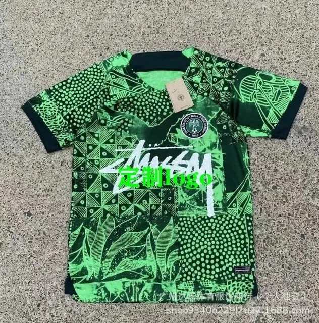 Stüssy Football Jersey Patchwork Graphic