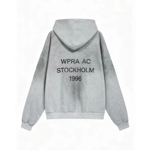 Hooded Sweatshirt WPRA AC Stockholm 1996 Print