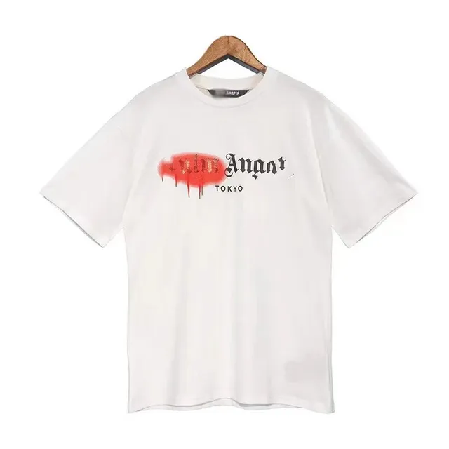 Palm Angels Graphic Tee Red Drip Logo