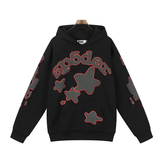 Sp5der Hoodie Star Graphic