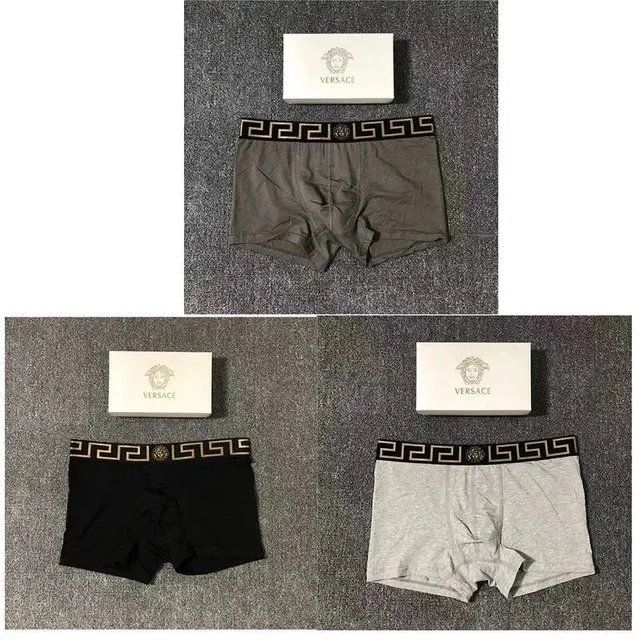 VERSACE 白+深灰+黑 礼盒装