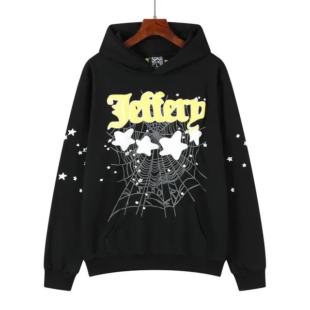 Corteiz Hoodie Spiderweb Star Print