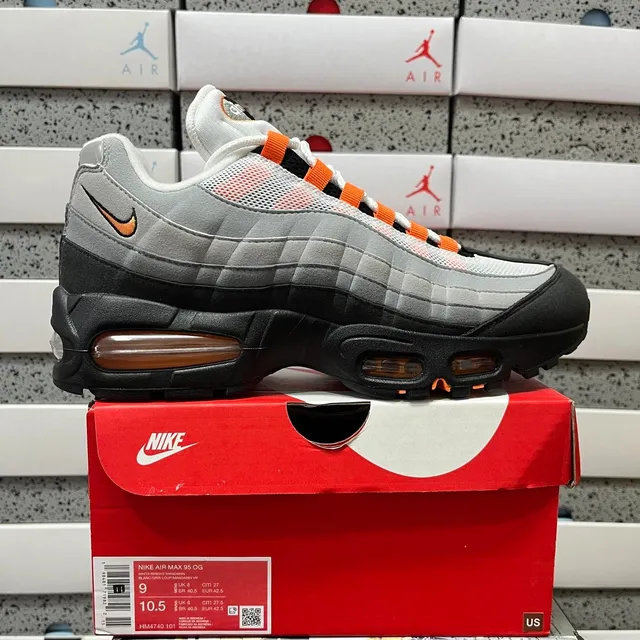 Nike Air Max 95 OG White/Bright Mandarin