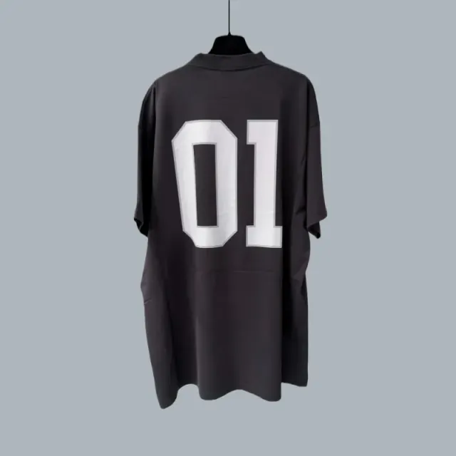 Off-White Oversized T-Shirt 01 Numeric Print