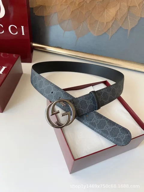 Gucci Horsebit Belt GG Supreme Canvas