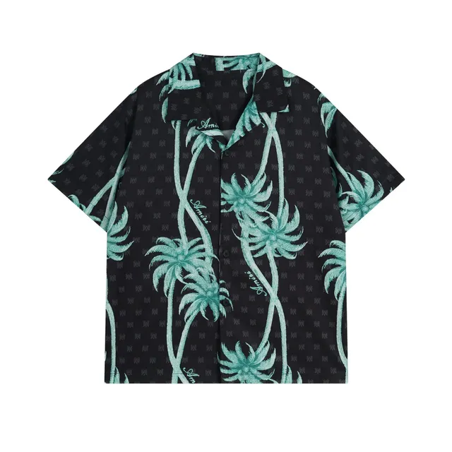 Amiri Palm Print Shirt Palm Tree Print