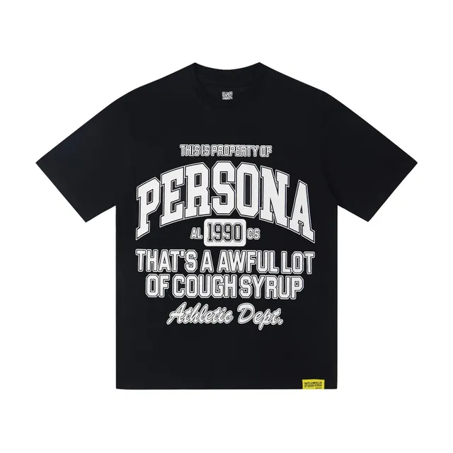 An Awful Lot of Cough Syrup Graphic T-Shirt Persona Athletic Dept