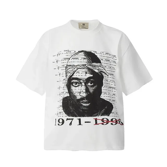 Supreme Tupac Graphic Tee 1971–1996 Print
