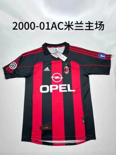 Adidas AC Milan Home Jersey 2000-01