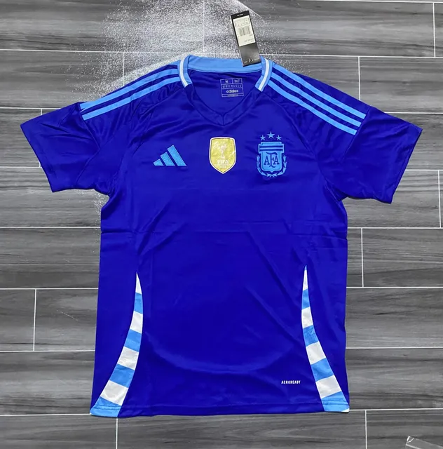 Adidas × Argentina National Team Argentina Home Jersey 2022 FIFA World Cup Champions
