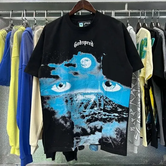 Godspeed Graphic Tee Hollywood Eyes Print