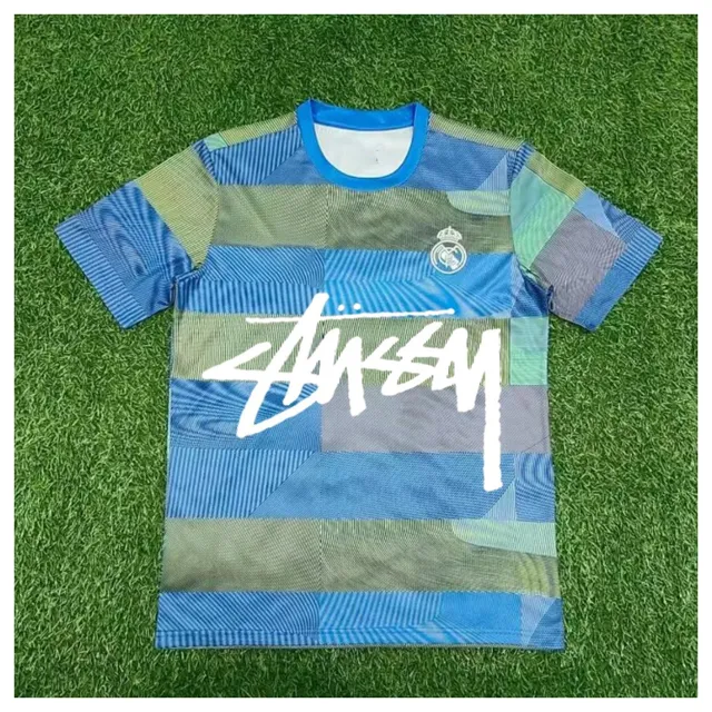 Stüssy × Adidas × Real Madrid jerseys