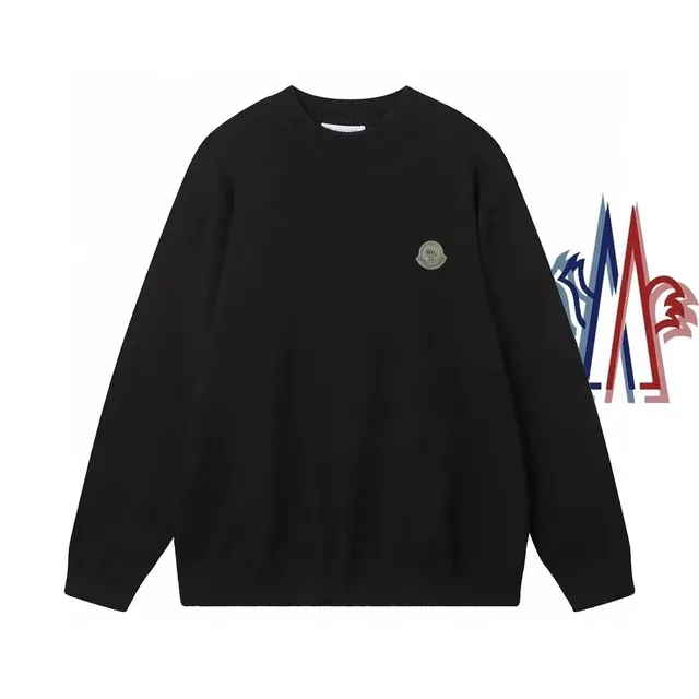 Moncler Crewneck Sweater Logo Patch