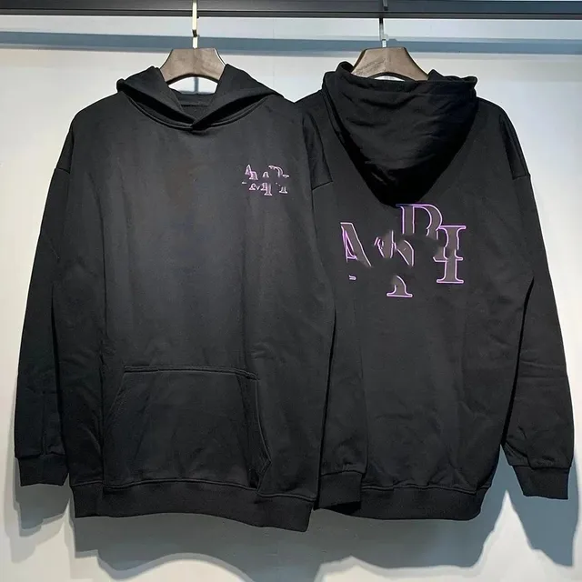 Amiri Hoodie Purple Logo