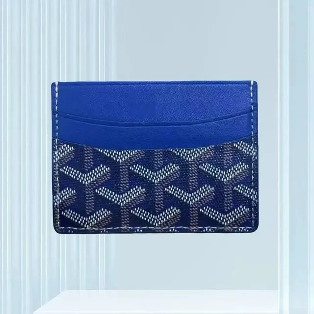 Goyard Card Holder Goyardine Canvas
