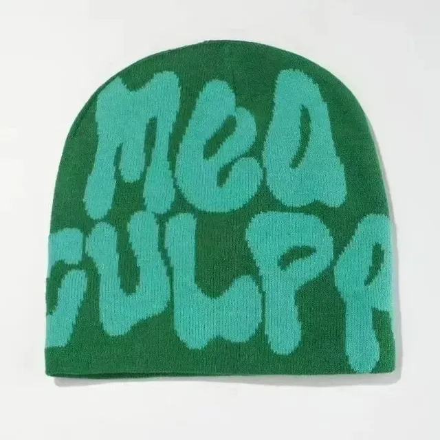 Broken Planet Knit Beanie Melting Logo