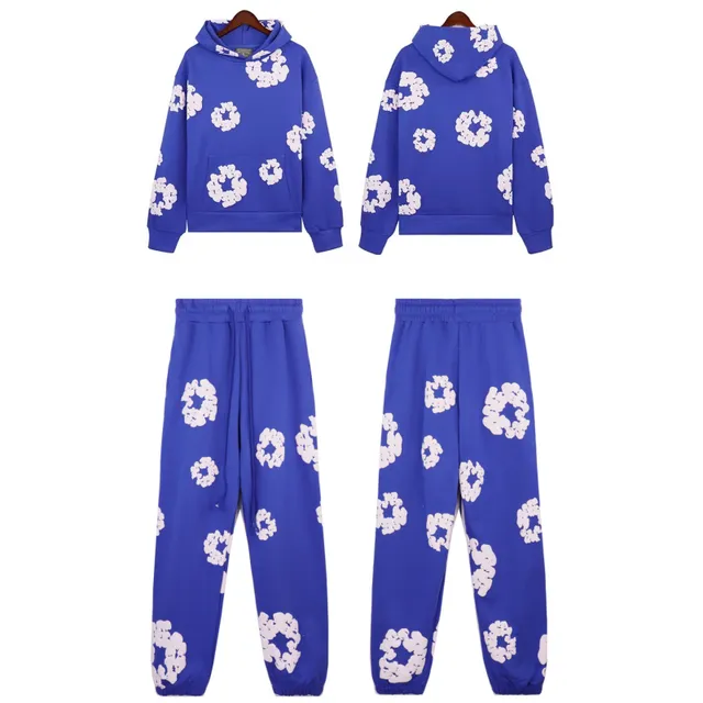 Denim Tears Hoodie and Jogger Set Floral Print