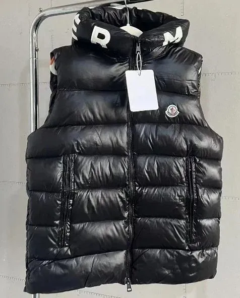 Moncler Puffer Vest Logo Hood