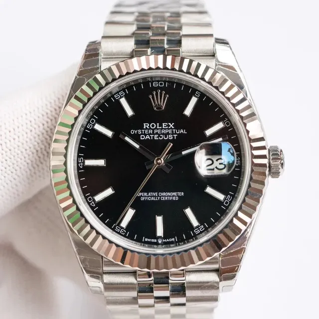 Rolex Oyster Perpetual Datejust Black Dial