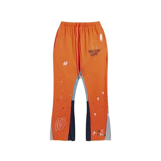 Paint Splatter Joggers Gallery Dept. Logo Print
