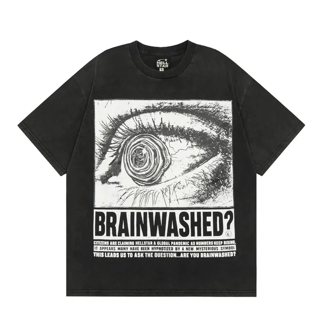 Hellstar Graphic Tee Brainwashed Eye Print