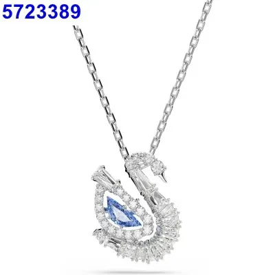 Swarovski Swan Pendant Crystal Swan