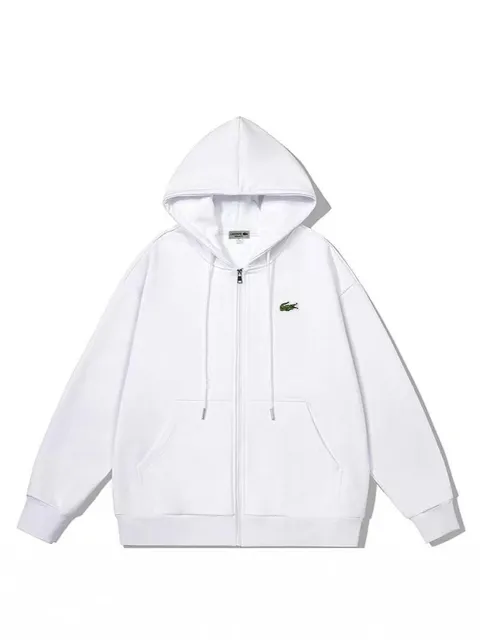 Lacoste Zip-Up Hoodie Classic Croc Logo