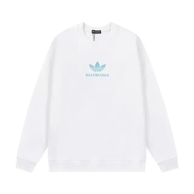 Balenciaga Crewneck Sweatshirt Adidas Logo Print
