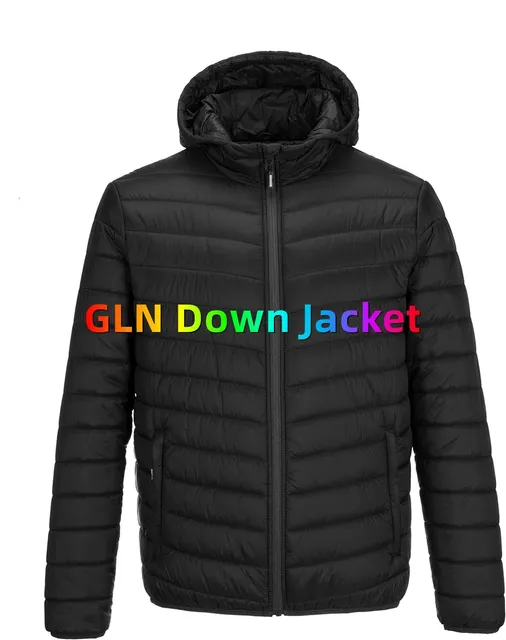 Down Jacket Quilted Hooded