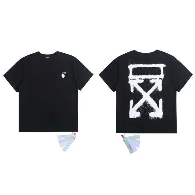 Off-White Arrow Graphic T-Shirt Painted Arrow