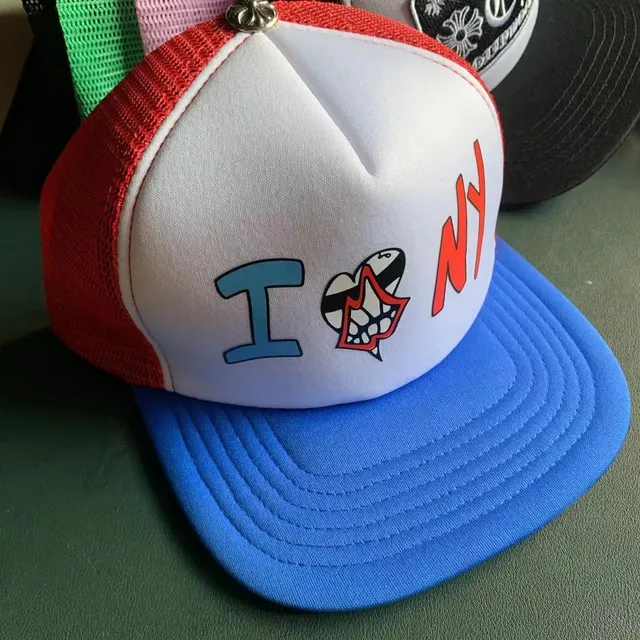 Chrome Hearts Trucker Hat I ❤️ NY