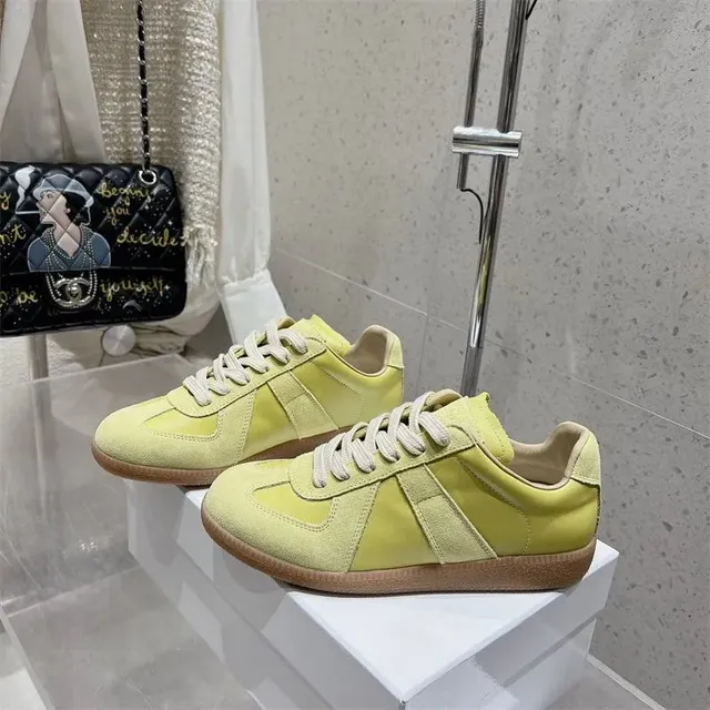 Maison Margiela sneakers Lime Suede