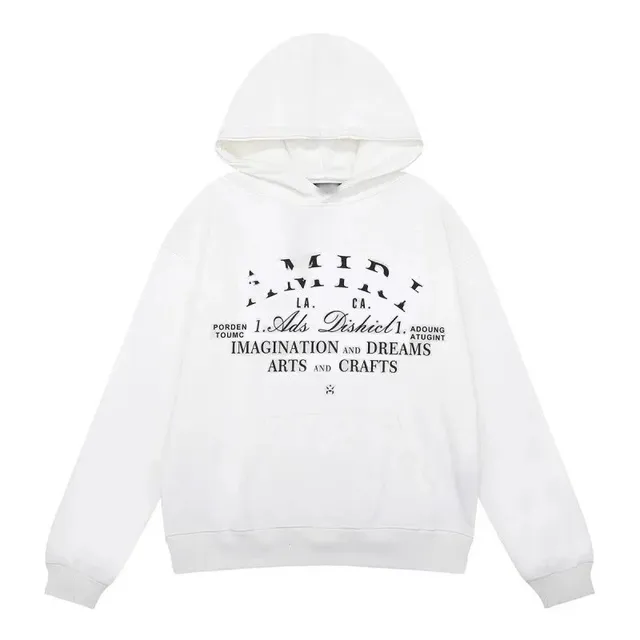 Amiri Hoodie Imagination and Dreams Print