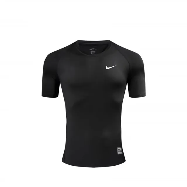 Nike Pro Cool Compression Tee Black/White