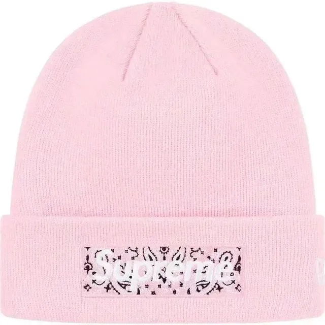 Supreme Box Logo Beanie Bandana Print