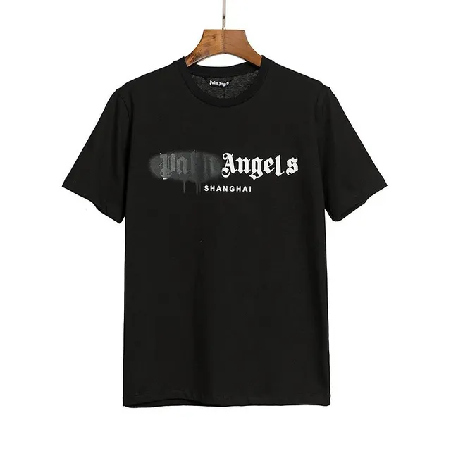 Palm Angels Graphic Tee Angels Shanghai Print