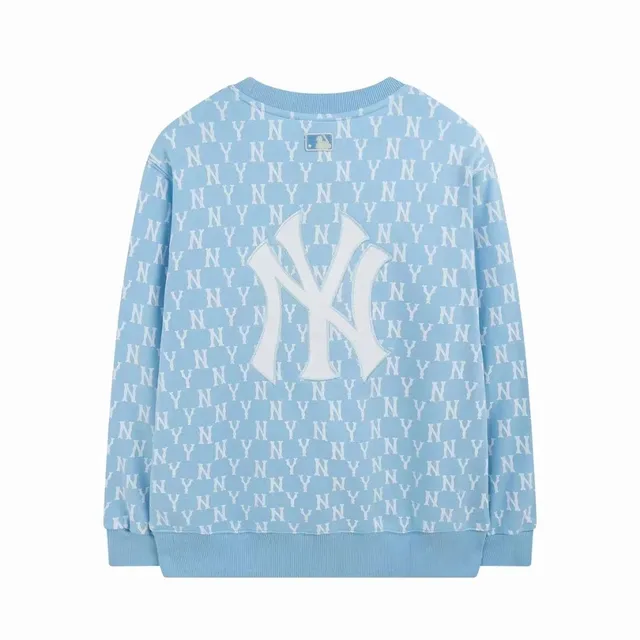 MLB Crewneck Sweatshirt NY Yankees All-Over Logo