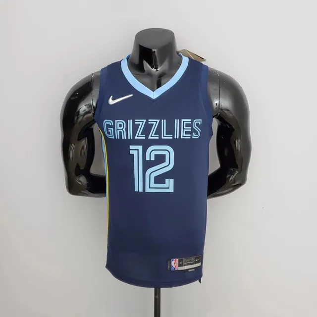 Nike × NBA Grizzlies Icon Edition Jersey Navy Blue