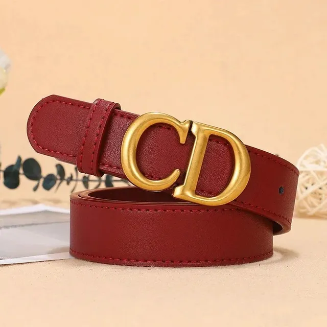 Dior CD Belt Gold Buckle