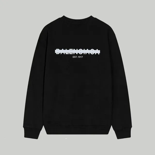 Balenciaga Crewneck Sweatshirt Logo Print