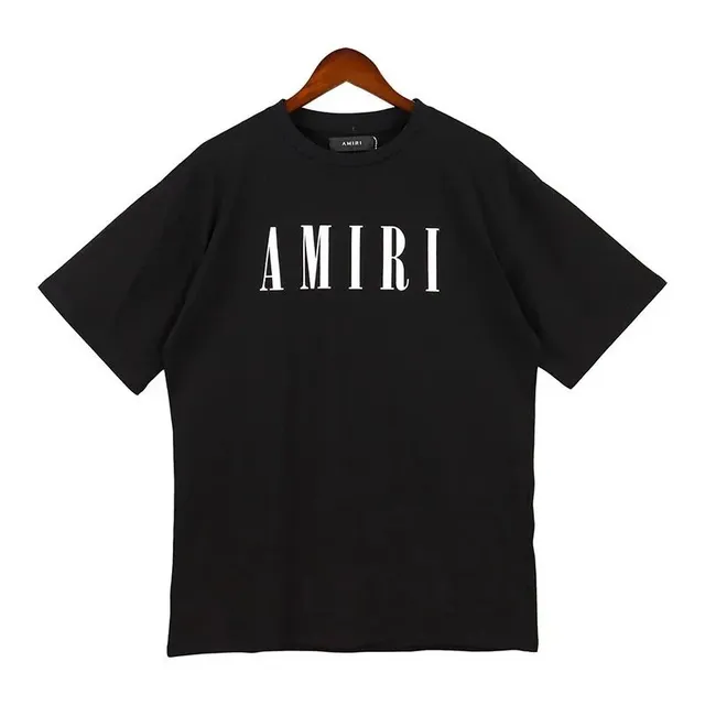 Amiri Logo Tee Bold Logo