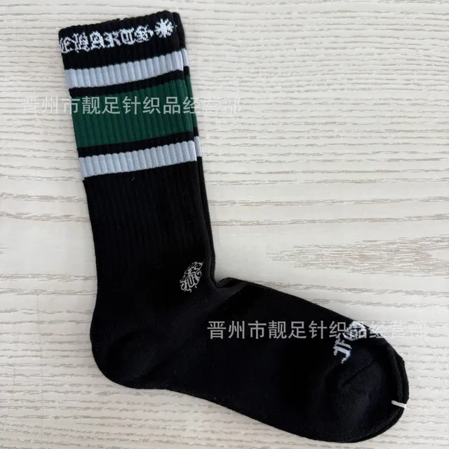 Crew Sock Striped Cuff