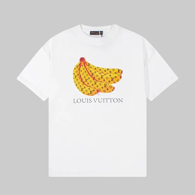 Louis Vuitton Banana Print T-Shirt Monogram Banana Graphic