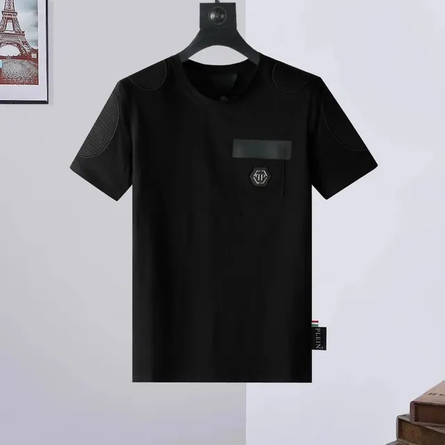Philipp Plein Short-Sleeve T-Shirt Hex Logo Pocket