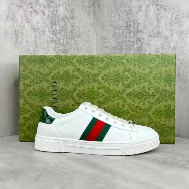 Gucci Ace Low Web Stripe