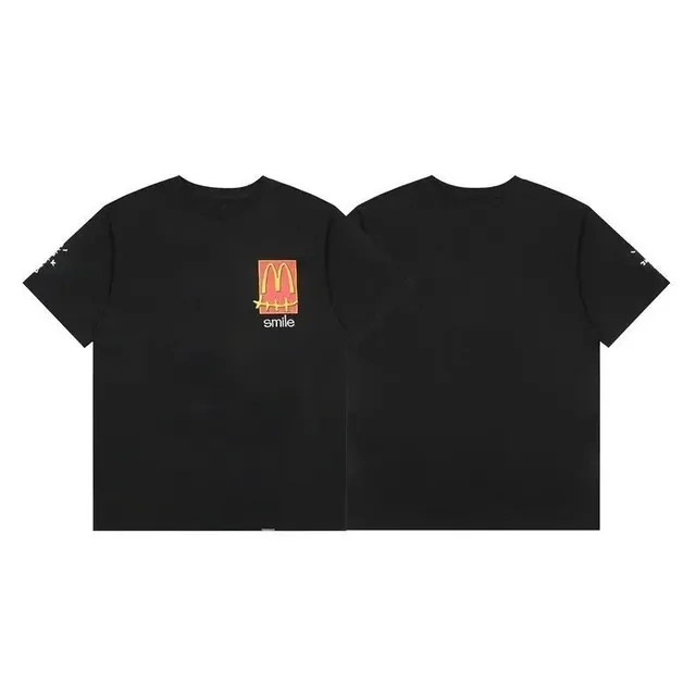 Travis Scott Smile Tee McDonald's Logo