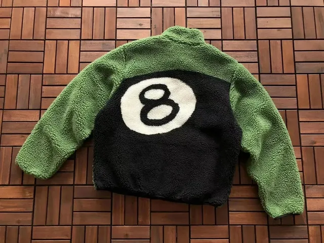 Fleece Jacket 8-Ball Graphic