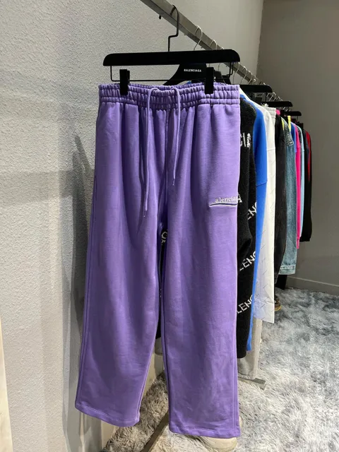 Balenciaga Sweatpants Logo-Embroidered